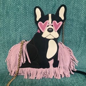 Kate Spade French Bulldog Francois Crossbody—Super Cute and Like New Condition!